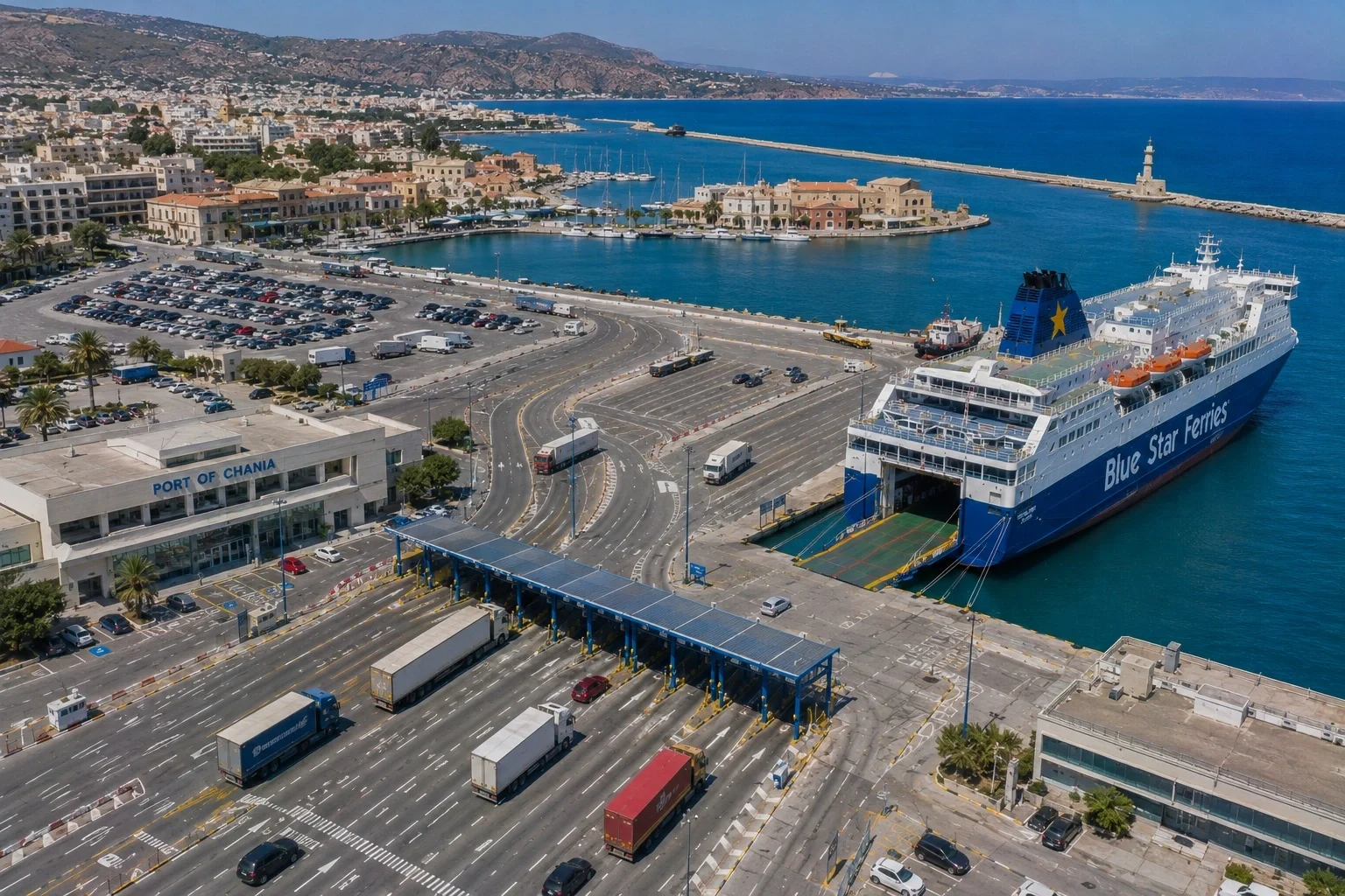 Chania – færgerejsemål