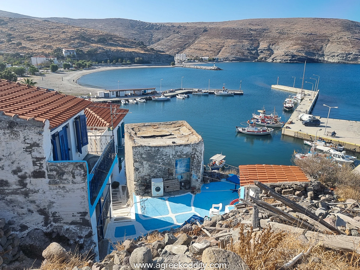 Færgehavnen i Agios Efstratios