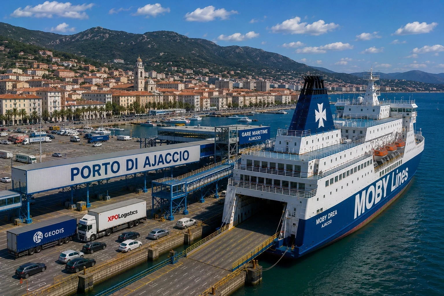 Ajaccio – færgehavn og rejsemålsguide