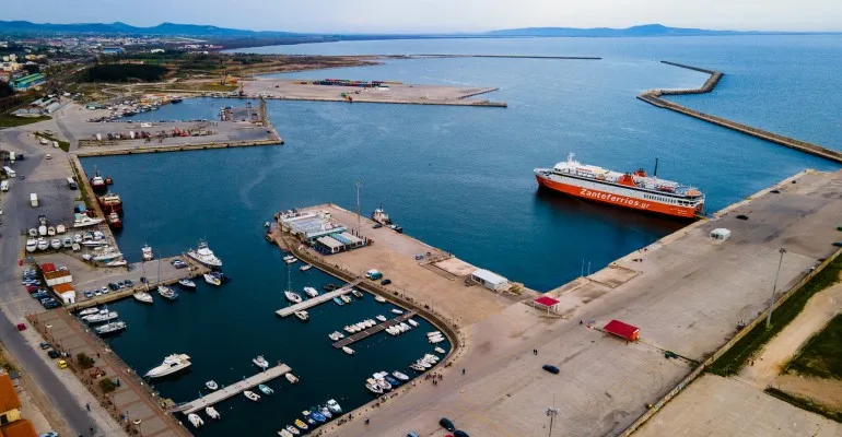 Færgehavnen i Alexandroupolis