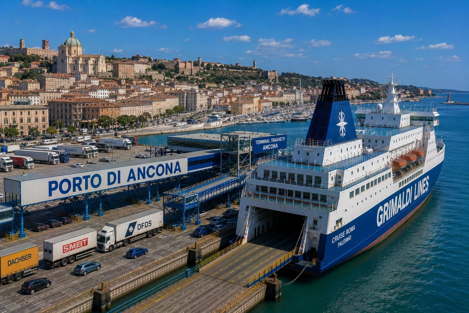 Ancona – færgehavn og rejsemålsguide