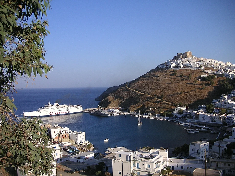 Færgehavnen i Astypalaia