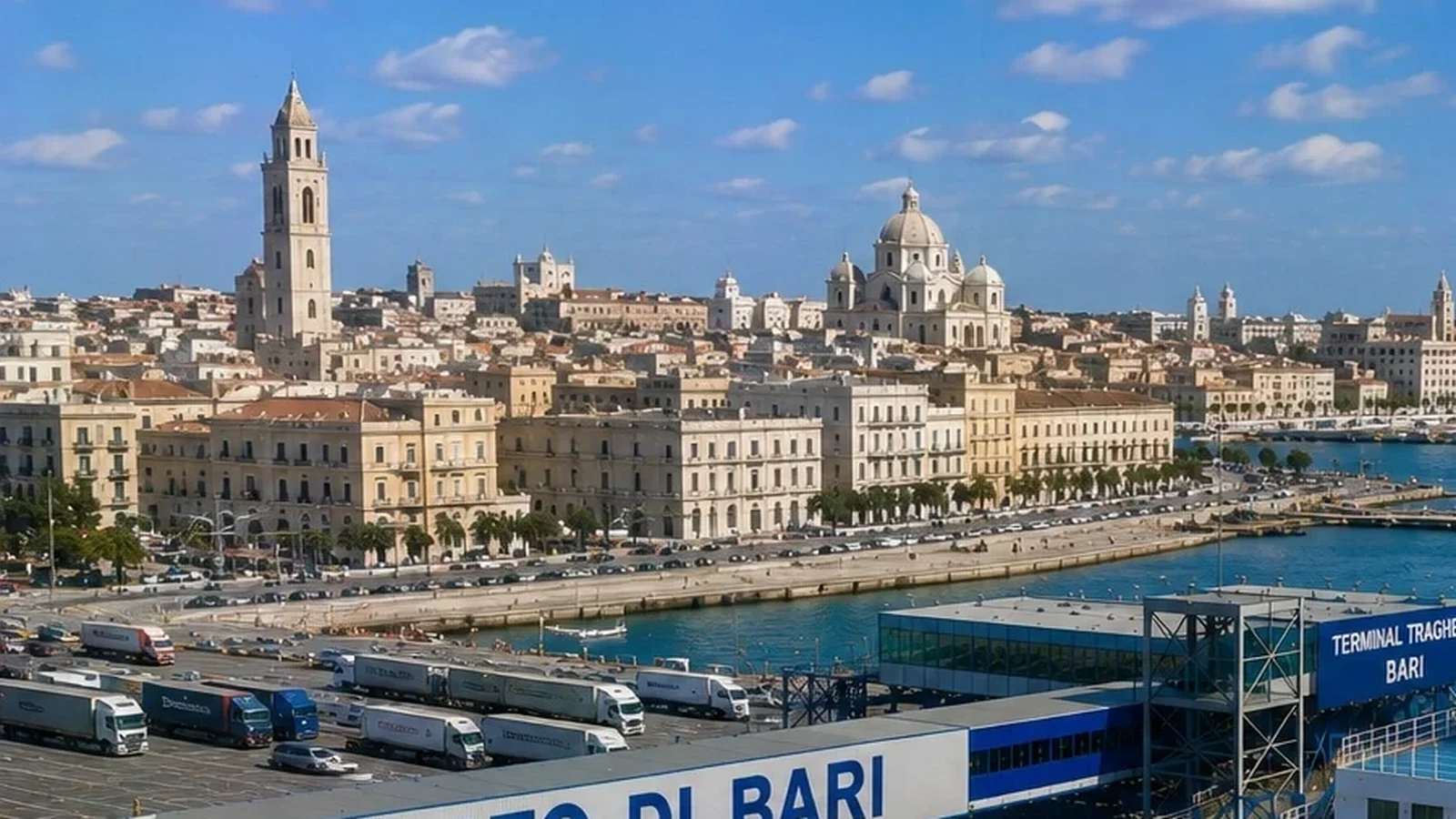 Færgerejse og havneinformation for Bari–Split
