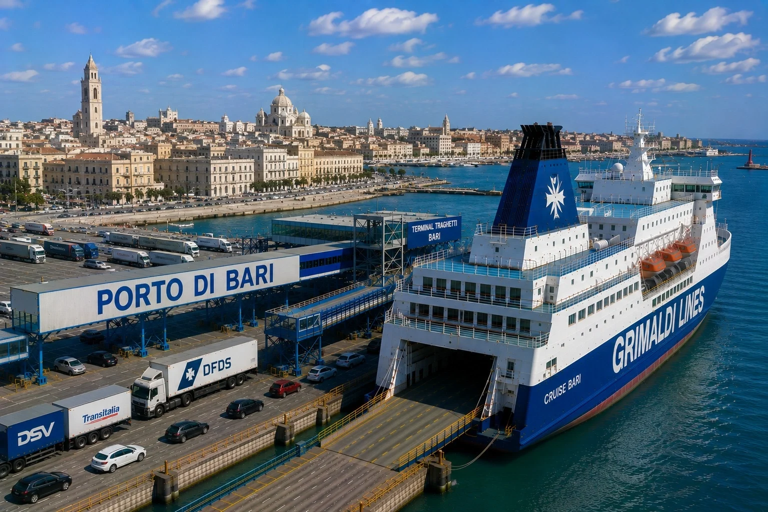 Bari – færgehavn og rejsemålsguide