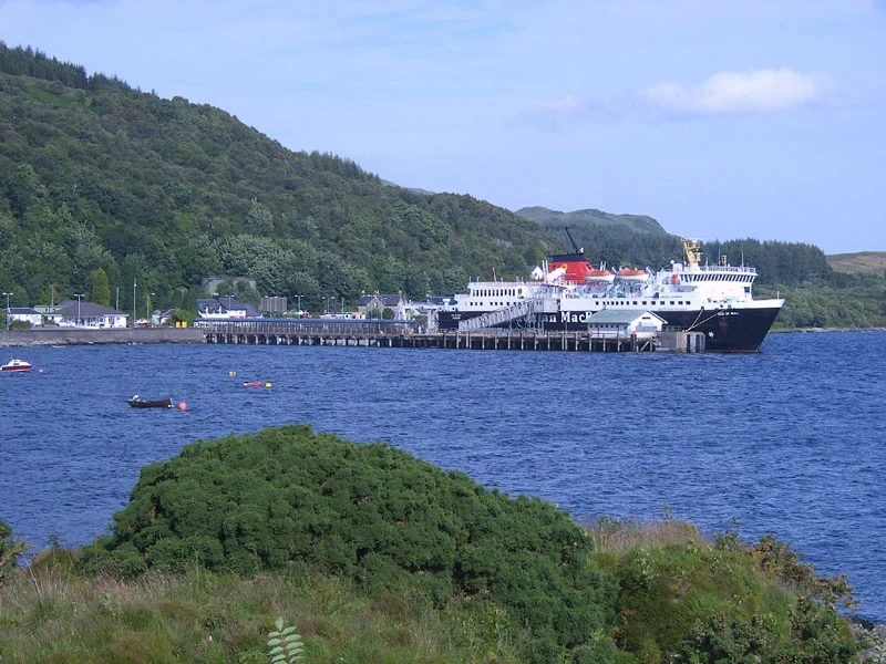 Færgerejse og havneinformation for Oban–Craignure