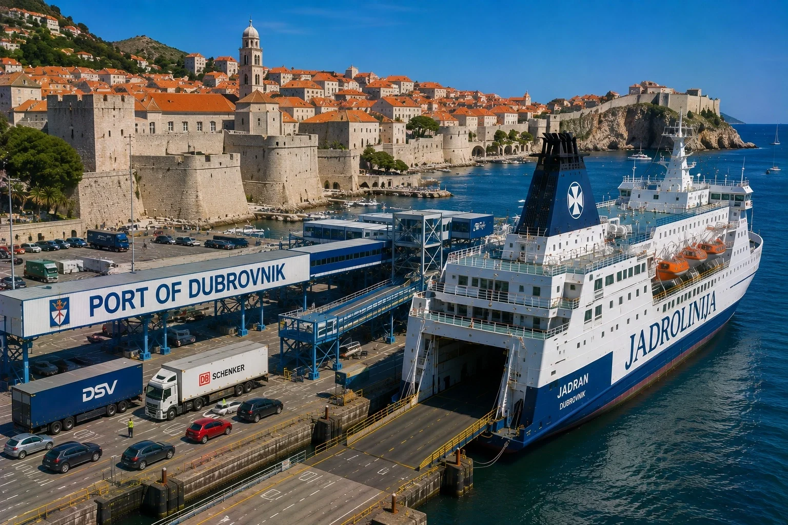 Dubrovnik – færgehavn og rejsemålsguide