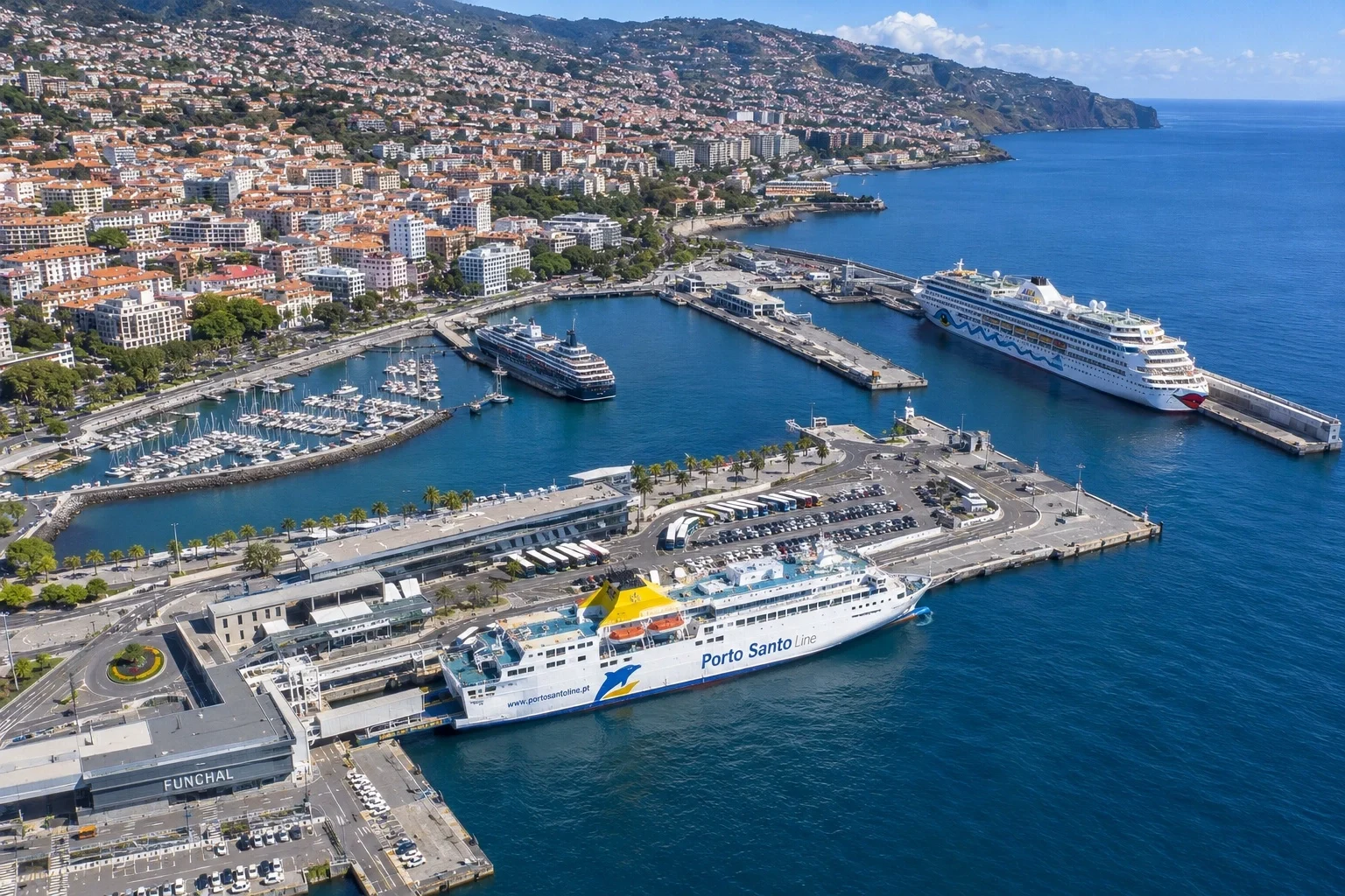 Funchal – færgehavn og rejsemålsguide