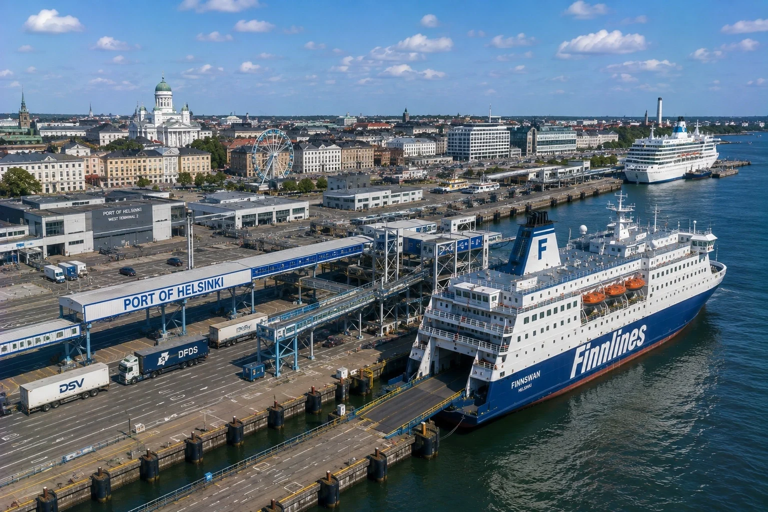 Helsinki – færgehavn og rejsemålsguide