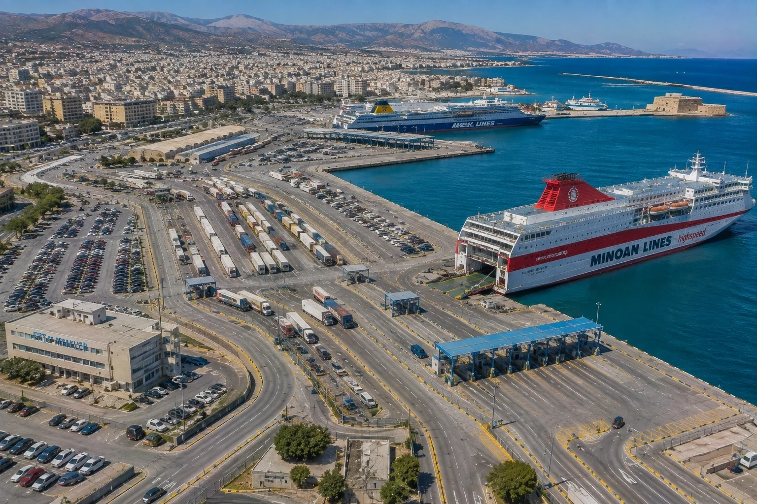 Heraklion – færgehavn og rejsemålsguide