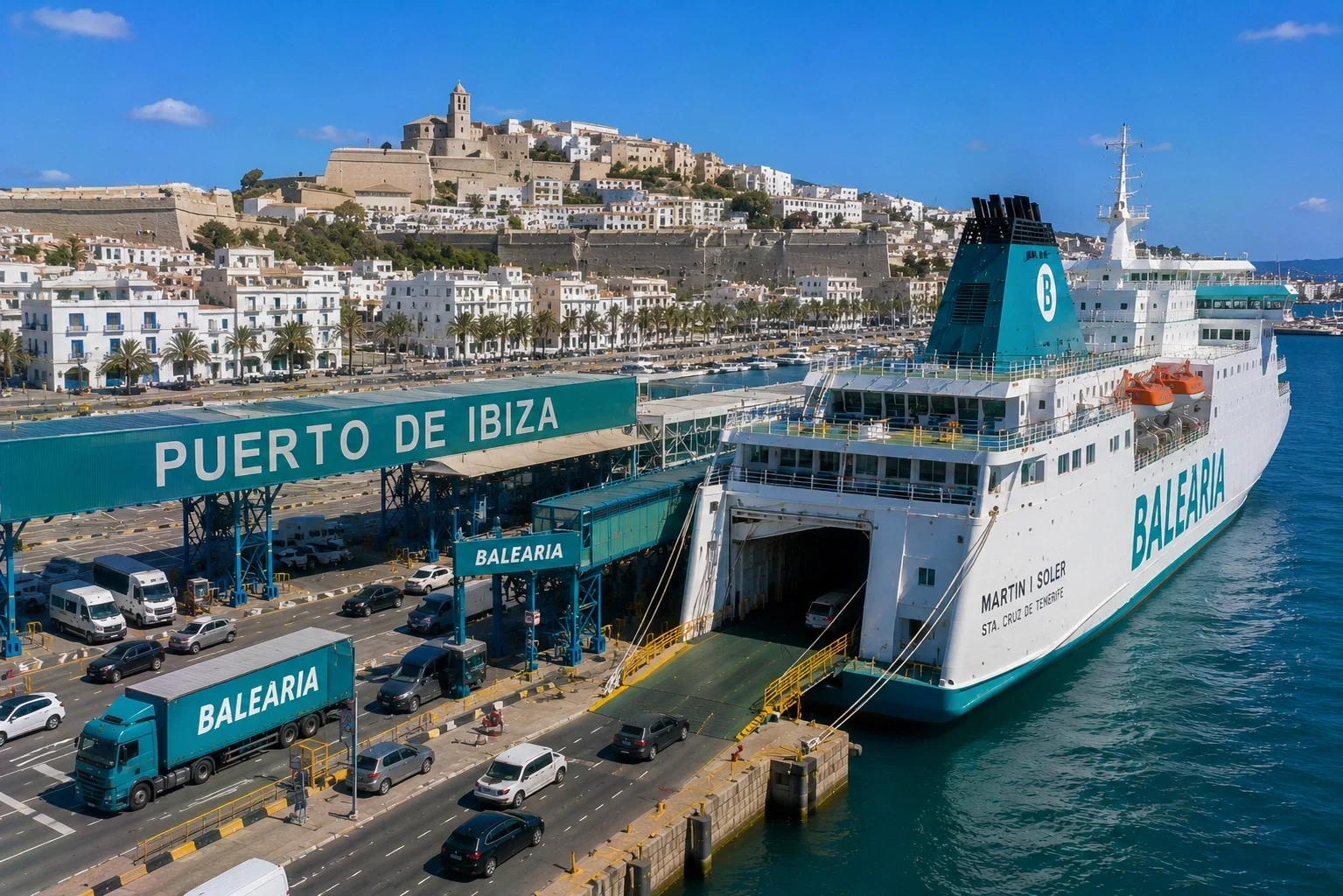 Ibiza – færgehavn og rejsemålsguide