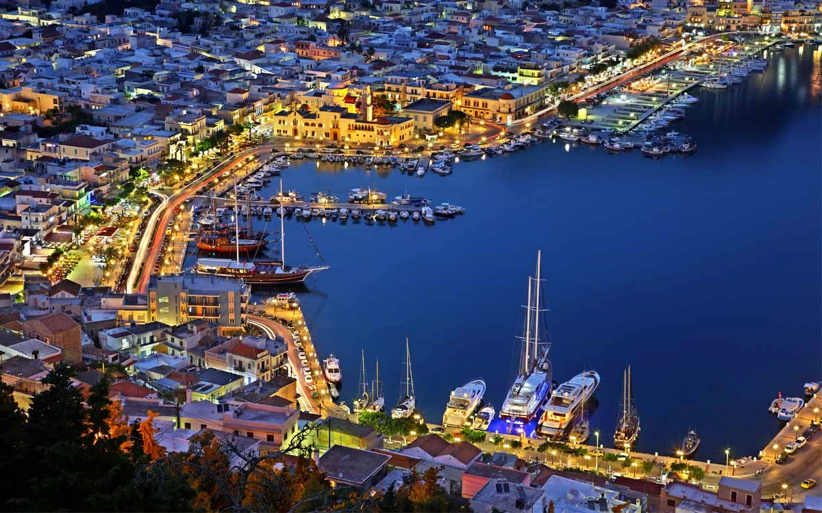 Færgehavnen i Kalymnos