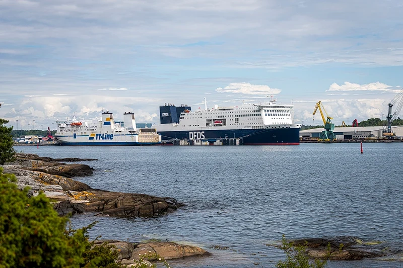 Færgerejse og havneinformation for Karlshamn–Klaipėda