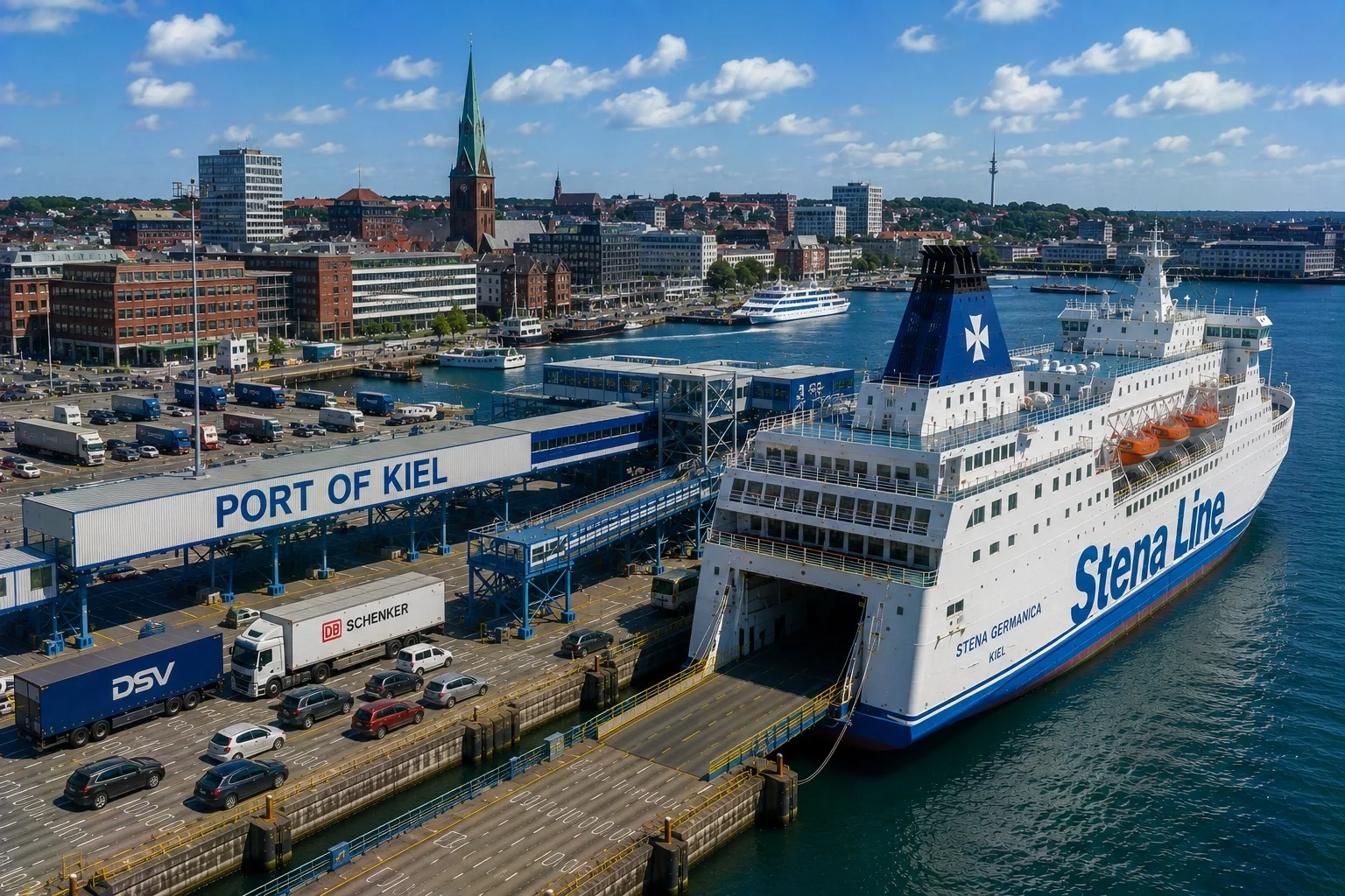 Kiel – færgehavn og rejsemålsguide