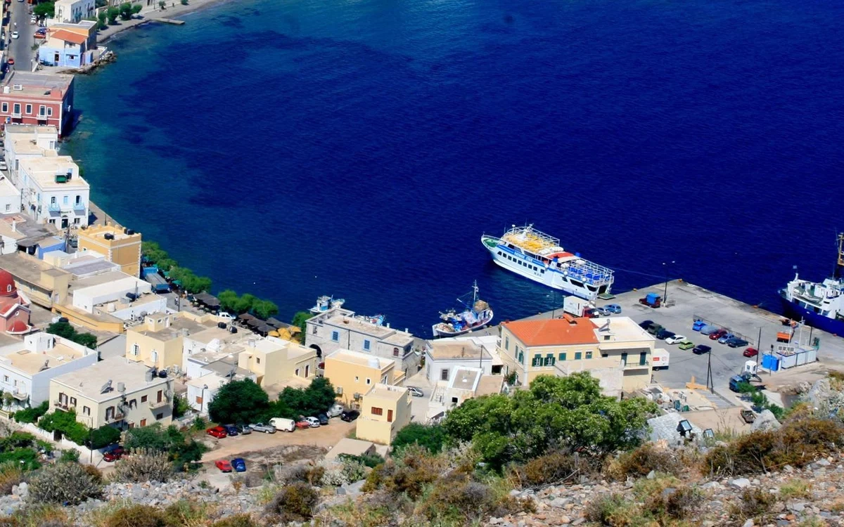 Færgehavnen i Leros