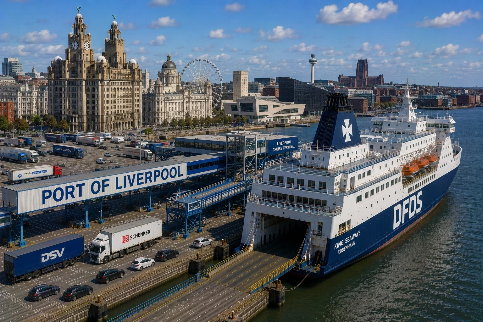 Liverpool – færgehavn og rejsemålsguide