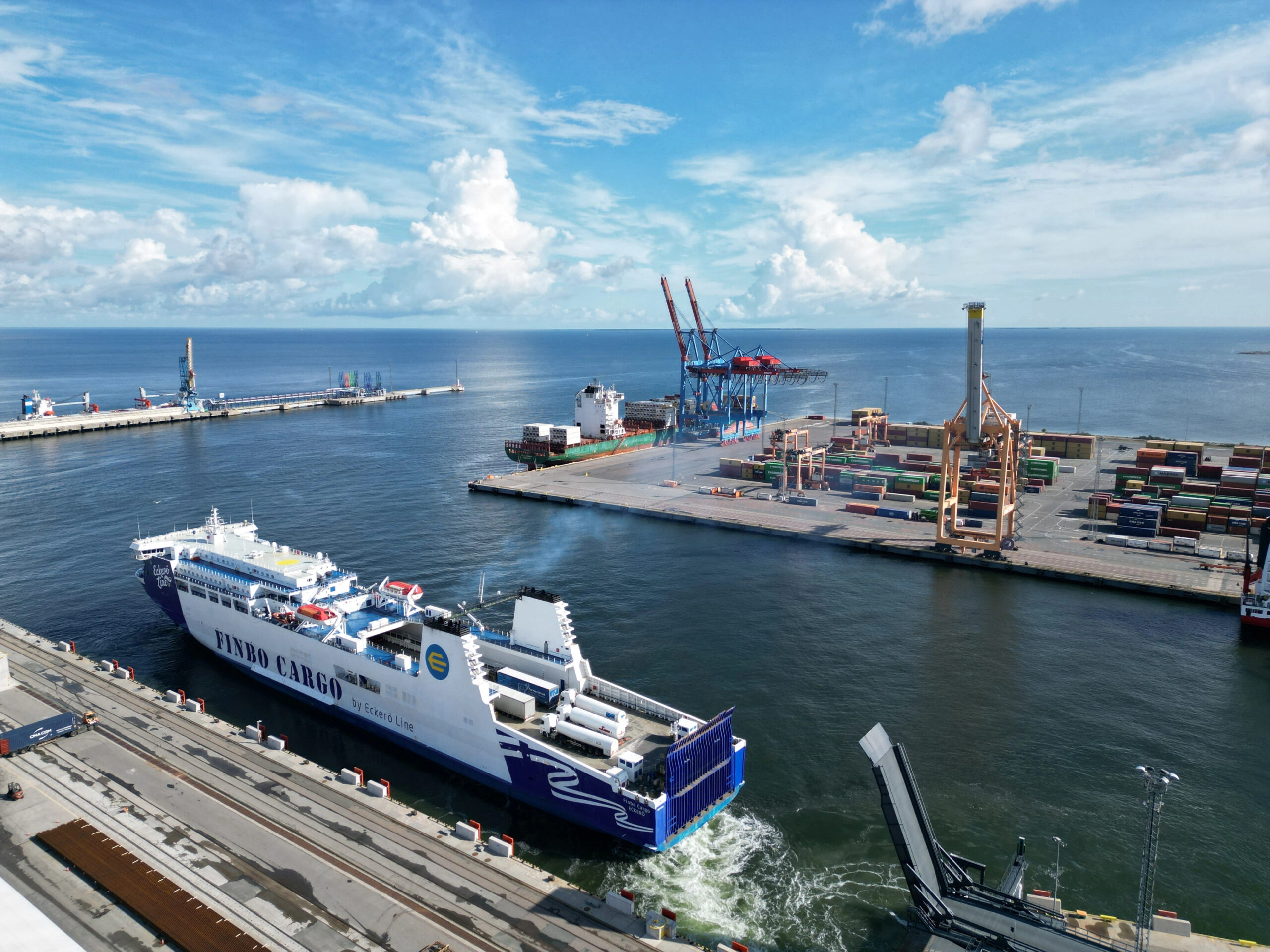 Færgerejse og havneinformation for Vuosaari–Muuga