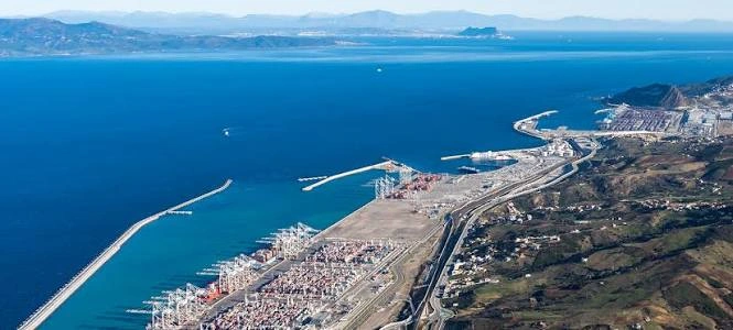 Færgehavnen i Nador i nordlige Marokko