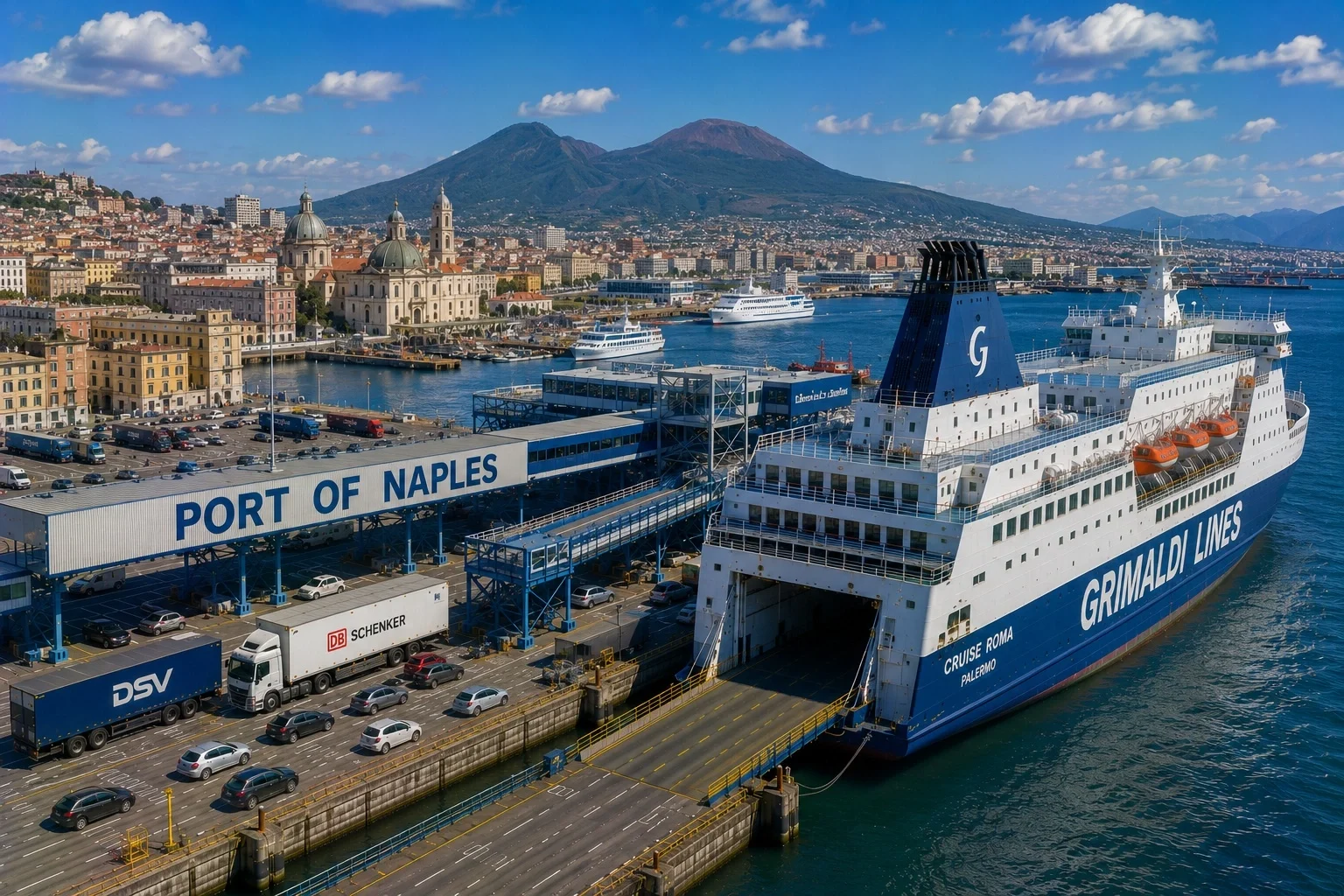 Færgerejse og havneinformation for Napoli–Capri