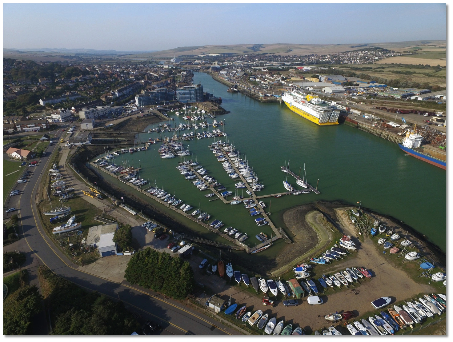 Færgerejse og havneinformation for Newhaven–Dieppe