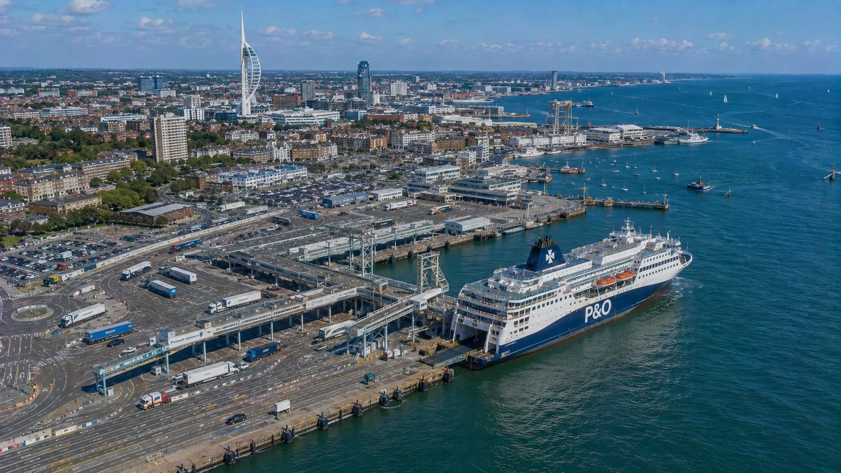 Færgerejse og havneinformation for Portsmouth Harbour–Ryde