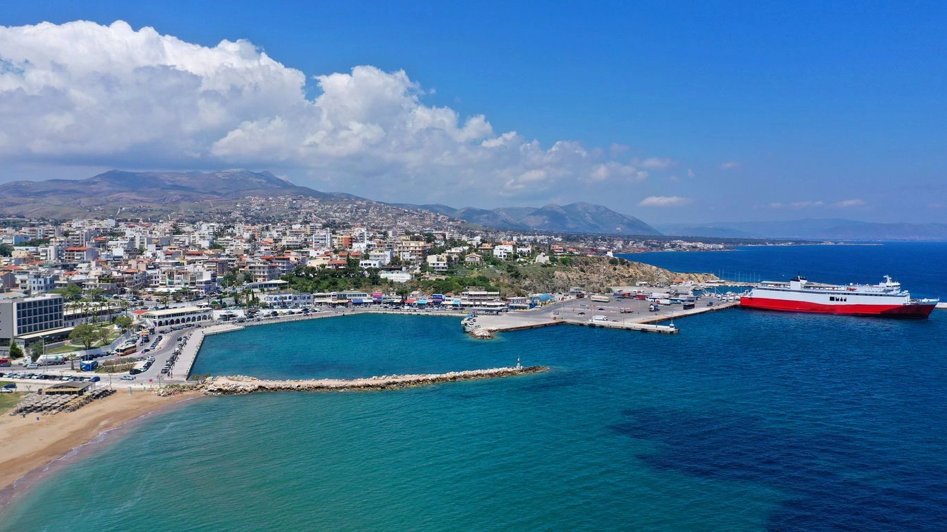 Færgehavnen i Rafina