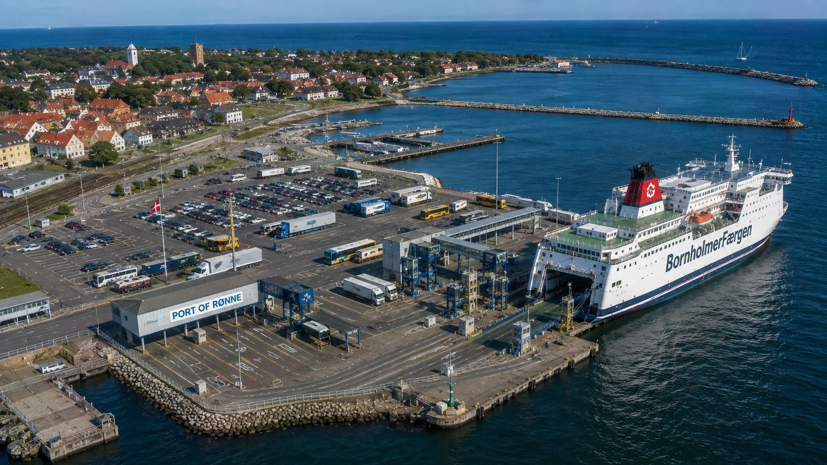 Færgerejse og havneinformation for Køge–Rønne