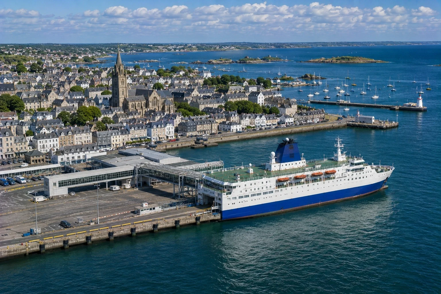 Færgerejse og havneinformation for Cork–Roscoff