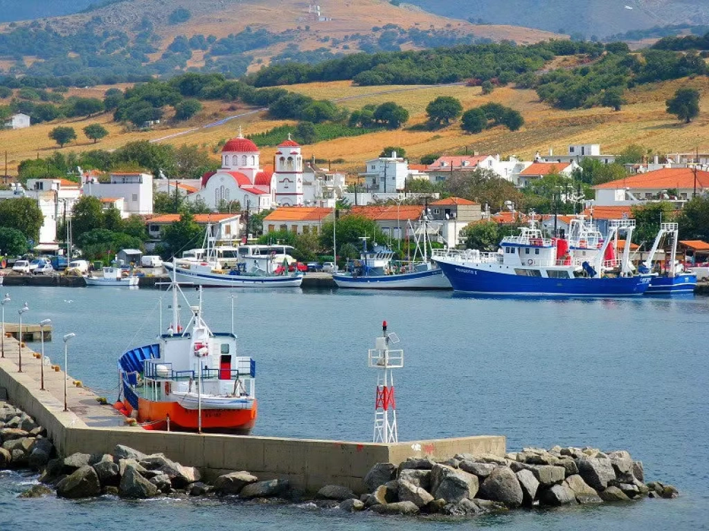 Færgehavnen i Samothrace
