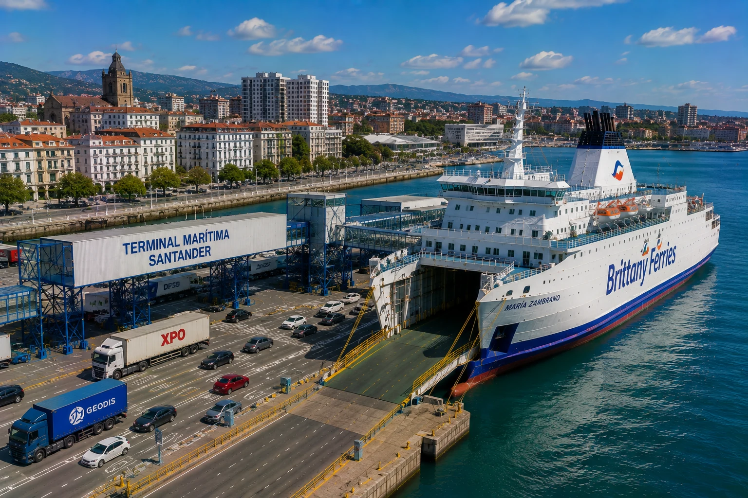 Færgerejse og havneinformation for Rosslare–Santander