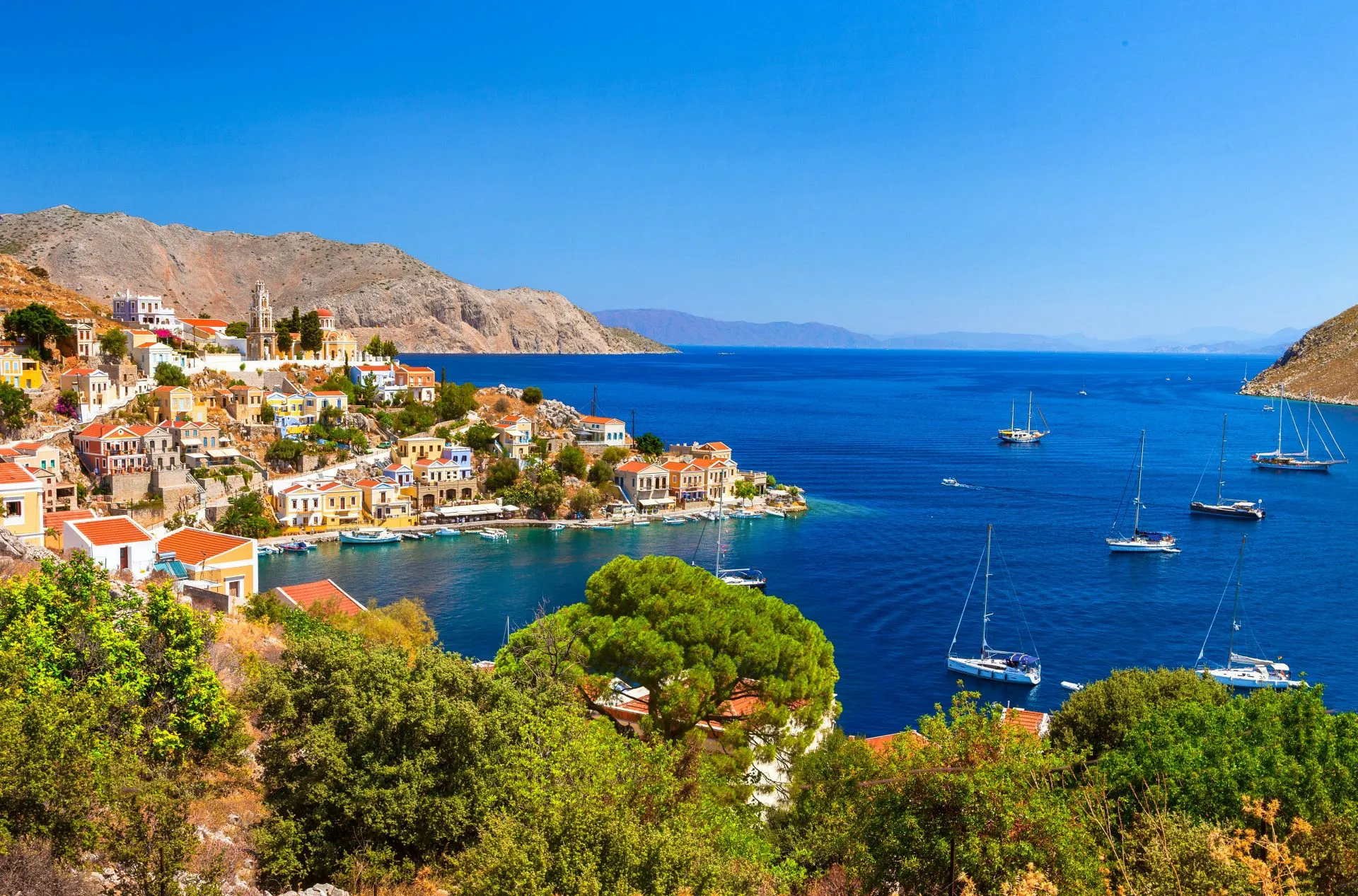 Færgehavnen i Symi