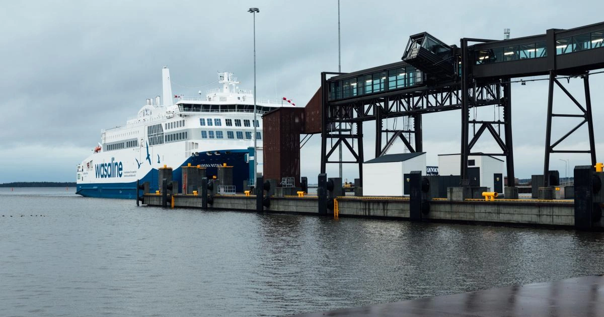 Færgerejse og havneinformation for Vaasa–Umeå