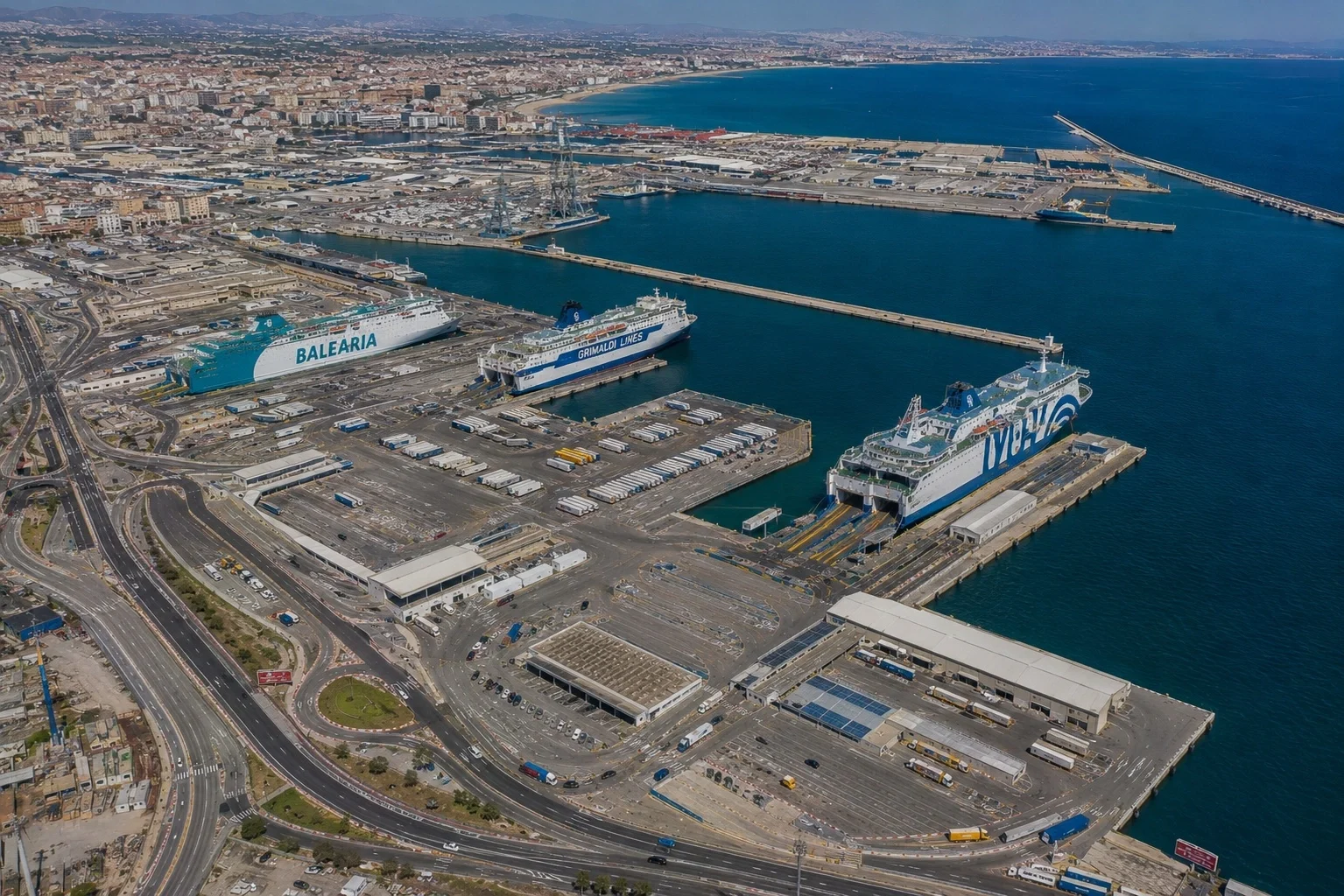 Færgerejse og havneinformation for Valencia–Mahón