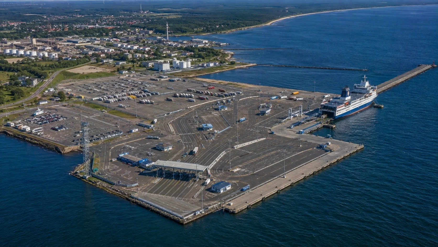 Færgerejse og havneinformation for Nynäshamn–Ventspils