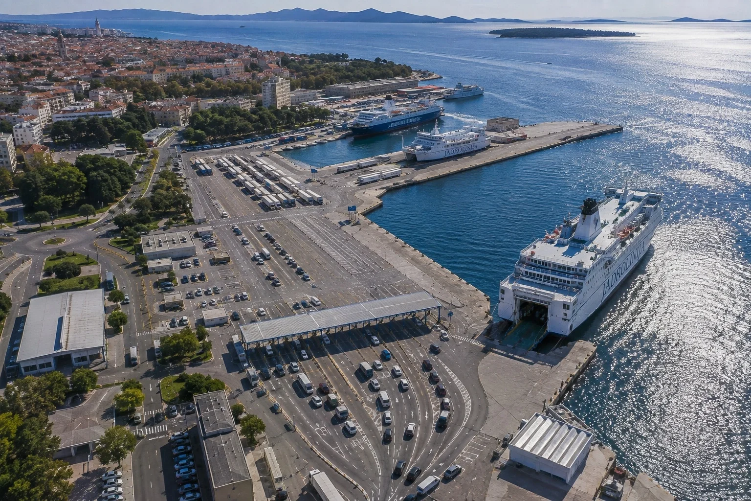 Færgerejse og havneinformation for Ancona–Zadar