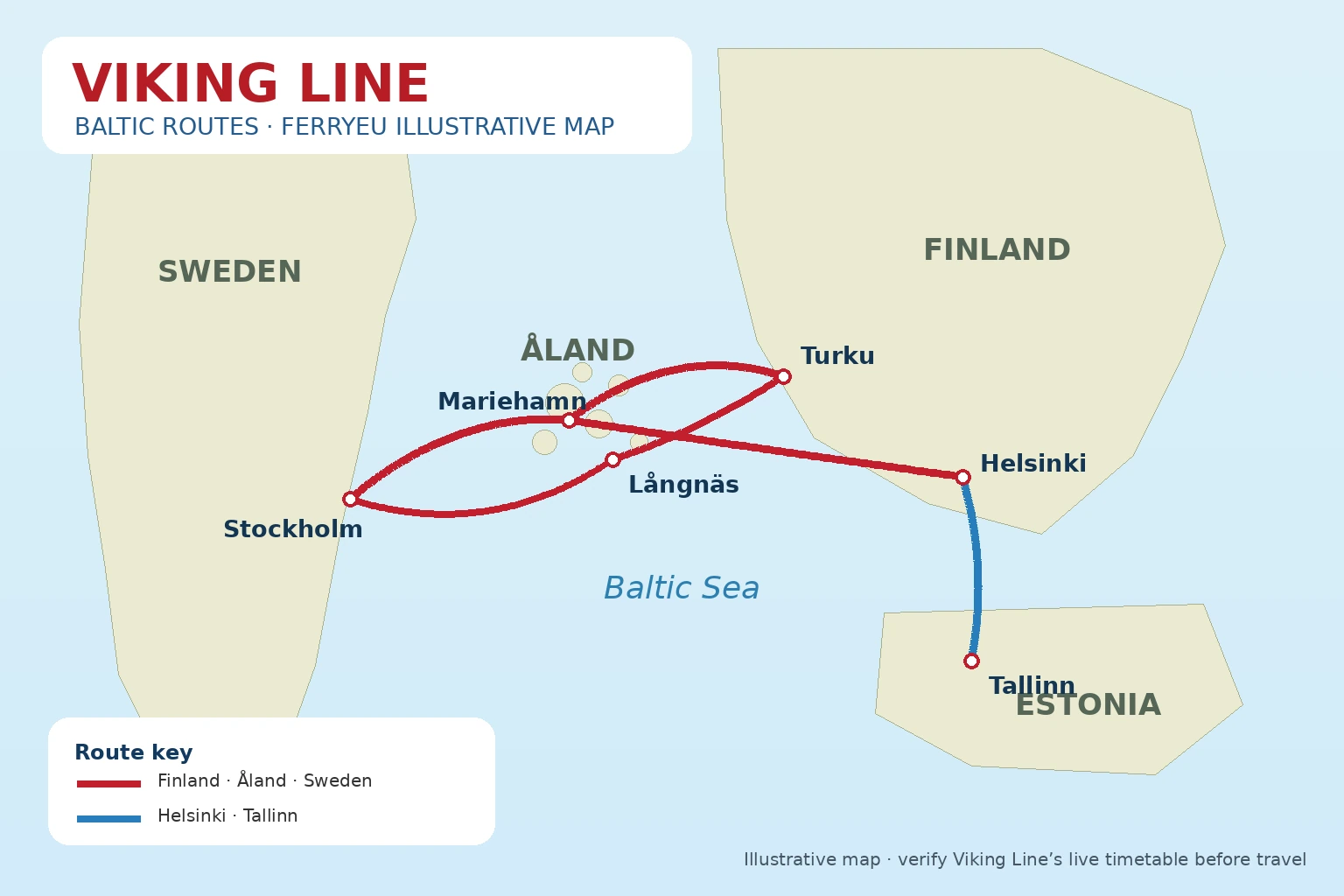Viking Line – færgeselskab og rejseguide