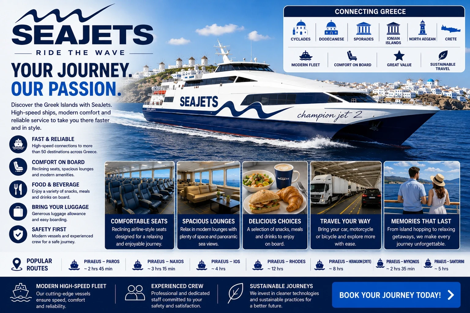 Seajets – færgeselskab og rejseguide