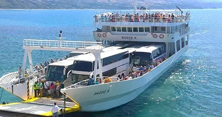 Færgerejse og havneinformation for Vasiliki, Lefkada–Frikes, Ithaca